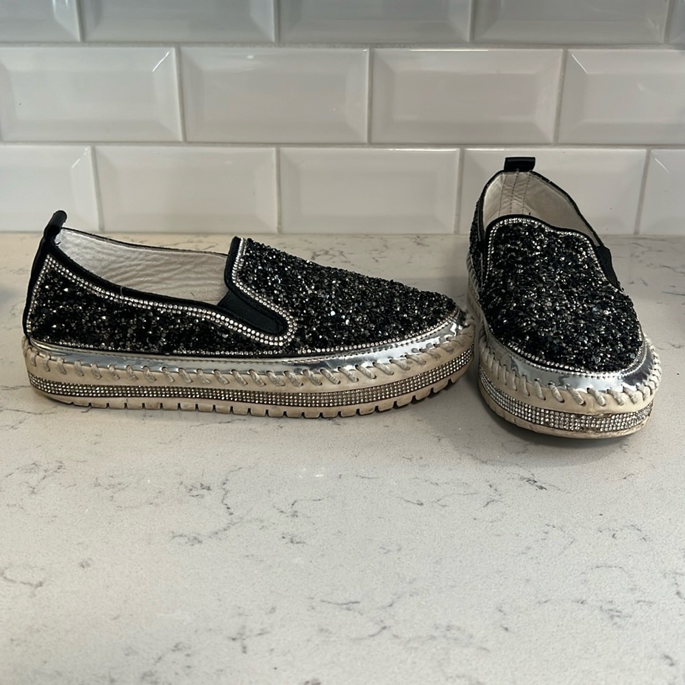 Muguan bling sparkle shoes